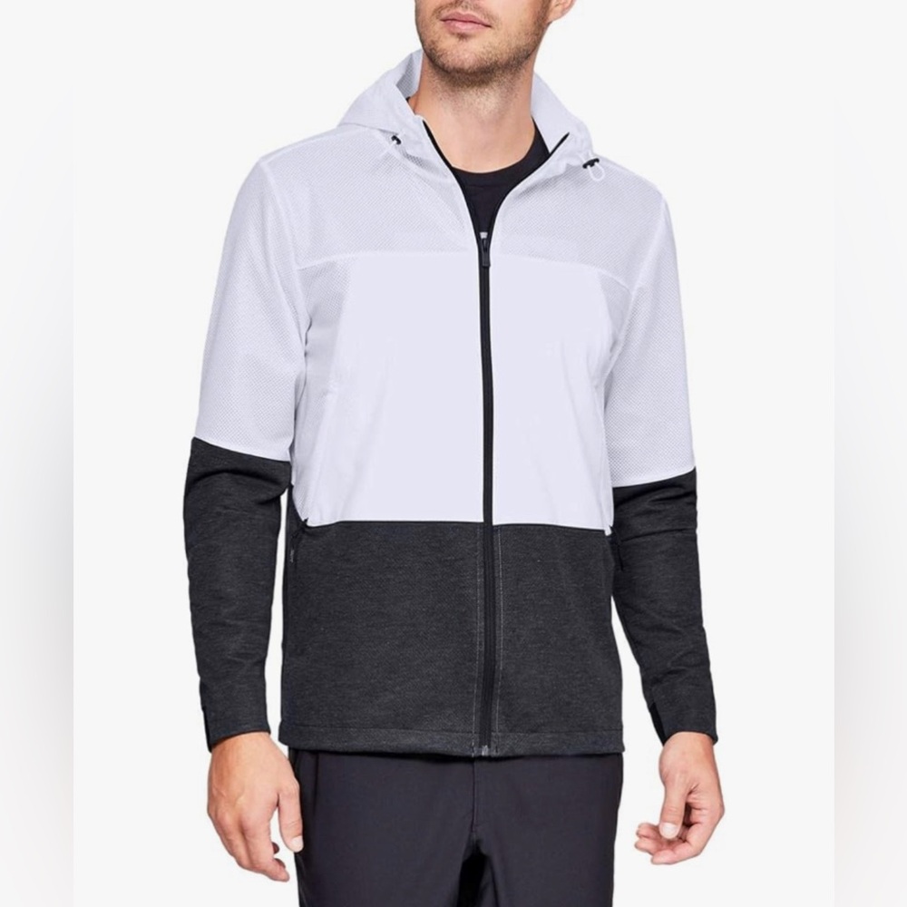 Under Armour Hybrid Windbreaker Zip Up Hoodie